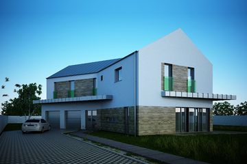  Projekt domu House 22 (WRG1048) - projekt domu z pełnym piętrem - Zdjęcie 2