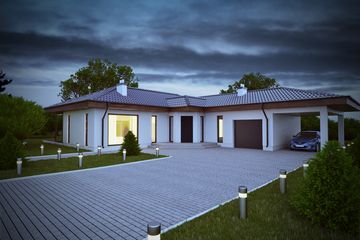  Projekt domu House 17 (WRG1037) - projekt domu parterowego - Zdjęcie 1