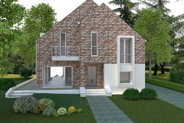  Projekt domu Gonthauz (WAF1007) - projekt domu parterowego z poddaszem - Zdjęcie 2