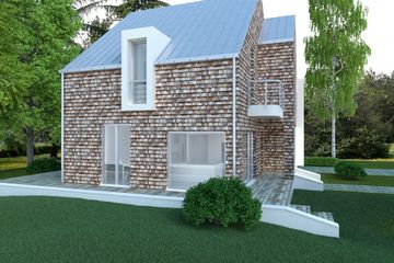  Projekt domu Gonthauz (WAF1007) - projekt domu parterowego z poddaszem - Zdjęcie 3