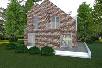  Projekt domu Gonthauz (WAF1007) - projekt domu parterowego z poddaszem - Zdjęcie 4