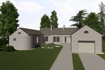  Projekt domu Kamp 2 (WAF1008) - projekt domu parterowego z poddaszem - Zdjęcie 1