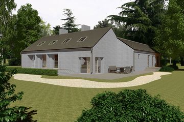  Projekt domu Kamp 2 (WAF1008) - projekt domu parterowego z poddaszem - Zdjęcie 3