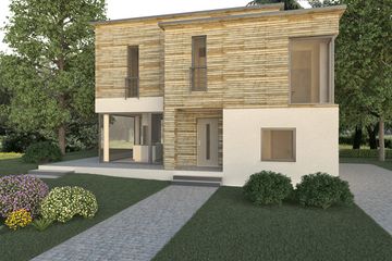  Projekt domu SQ36 (WAF1013) - projekt domu z pełnym piętrem - Zdjęcie 1