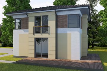  Projekt domu T31 (WAF1016) - projekt domu z pełnym piętrem - Zdjęcie 2