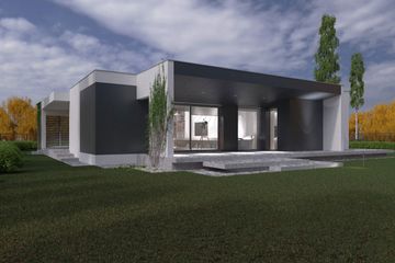  Projekt domu Triband (WAF1017) - projekt domu parterowego - Zdjęcie 4