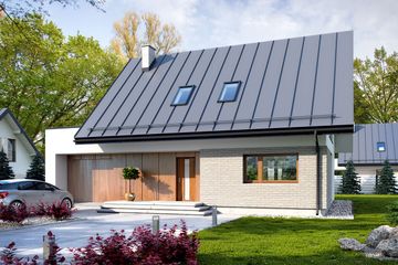  Projekt domu Nemo 2 (BSE1067) - projekt domu parterowego z poddaszem - Zdjęcie 1