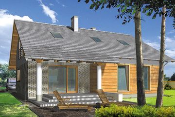  Projekt domu Eta (WRH1192) - projekt domu parterowego - Zdjęcie 1
