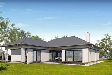  Projekt domu Wilson I (BBG1021) - projekt domu parterowego - Zdjęcie 2