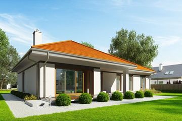  Projekt domu Wilson IV (BBG1022) - projekt domu parterowego - Zdjęcie 2