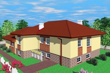  Projekt domu Nak (SLB1235) - projekt domu parterowego - Zdjęcie 2