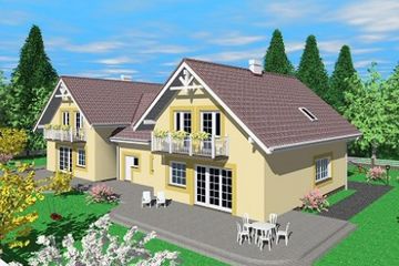  Projekt domu Dro (SLB1236) - projekt domu parterowego z poddaszem - Zdjęcie 1