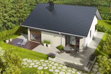  Projekt domu Tori III (WRC1970) - projekt domu parterowego - Zdjęcie 3