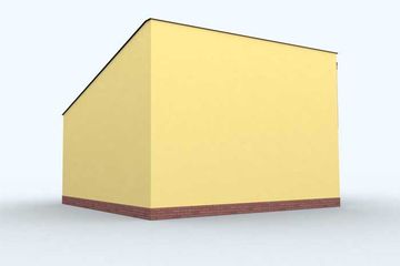  Projekt budynku gospodarczego G114 budynek gospodarczy (SLN1207) - projekt budynku parterowego - Zdjęcie 4