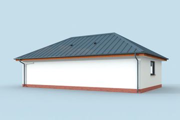  Projekt budynku gospodarczego G319 budynek gospodarczy (SLN2132) - projekt budynku parterowego - Zdjęcie 3