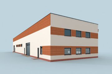  Projekt budynku gospodarczego G313 budynek gospodarczy (SLN2133) - projekt budynku parterowego - Zdjęcie 3