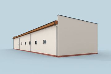  Projekt budynku gospodarczego G313 budynek gospodarczy (SLN2133) - projekt budynku parterowego - Zdjęcie 4