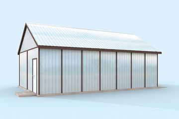  Projekt budynku gospodarczego GB24 projekt budynku gospodarczego (SLN2136) - projekt budynku parterowego - Zdjęcie 3