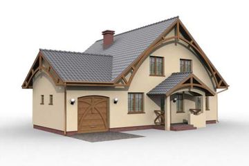  Projekt domu Casa Grande (SLN1041) - projekt domu parterowego z poddaszem - Zdjęcie 4