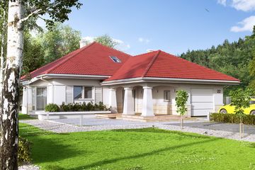  Projekt domu Adela (BSA2051) - projekt domu parterowego - Zdjęcie 1