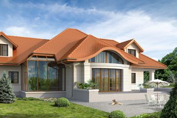  Projekt domu Cis (BSA1613) - projekt domu parterowego z poddaszem - Zdjęcie 3