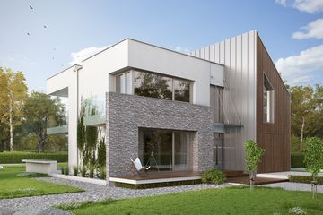  Projekt domu Orbita (BSA1864) - projekt domu z pełnym piętrem - Zdjęcie 4