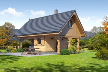  Projekt budynku gospodarczego Mazurski 1 Gpm 1 (KRP1690) - projekt budynku parterowego - Zdjęcie 2