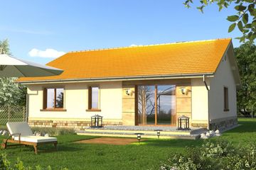  Projekt domu Bossanova (WRN1248) - projekt domu parterowego - Zdjęcie 2