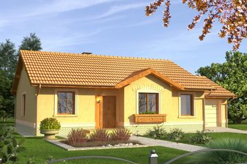  Projekt domu Figaro (WRN1249) - projekt domu parterowego - Zdjęcie 1