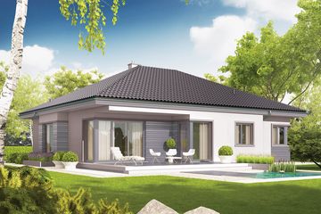  Projekt domu Eris II G2 (wersja C) energo (WRC2527) - projekt domu parterowego - Zdjęcie 1