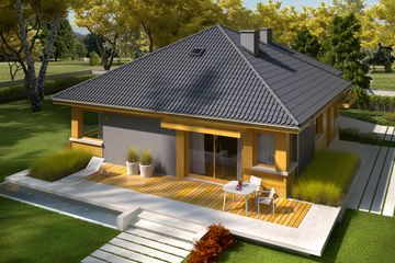  Projekt domu Anabela G1 (WRC2412) - projekt domu parterowego - Zdjęcie 3