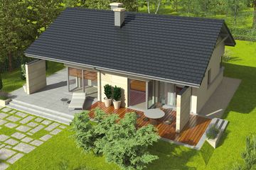  Projekt domu Tori G1 (WRC1941) - projekt domu parterowego - Zdjęcie 3