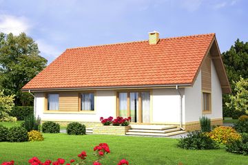  Projekt domu Tamarynd 3 (WOF1068) - projekt domu parterowego - Zdjęcie 2