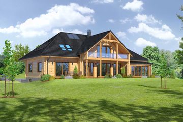  Projekt domu Gdów 31 dwh (KRP1714) - projekt domu parterowego z poddaszem - Zdjęcie 2