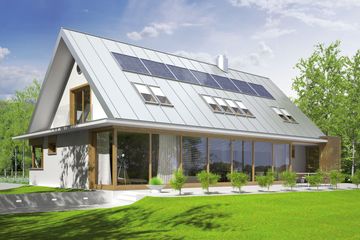  Projekt domu EX 3 G1 (WRC1887) - projekt domu parterowego z poddaszem - Zdjęcie 3