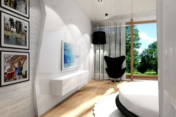  Projekt domu EX 3 G1 (WRC1887) - projekt domu parterowego z poddaszem - Zdjęcie 11