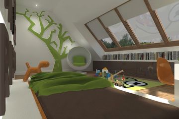  Projekt domu EX 3 G1 (WRC1887) - projekt domu parterowego z poddaszem - Zdjęcie 13