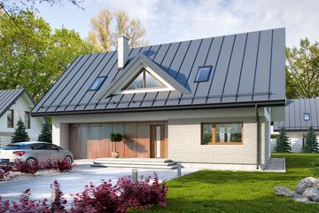  Projekt domu Nemo 3 (BSE1072) - projekt domu parterowego z poddaszem - Zdjęcie 1