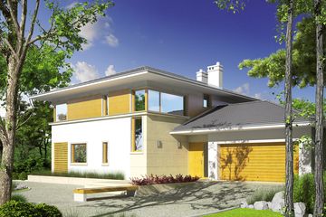  Projekt domu Diego G2 (WRC1885) - projekt domu z pełnym piętrem - Zdjęcie 3