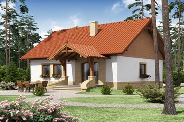  Projekt domu Elian 3 (WRW1126) - projekt domu parterowego - Zdjęcie 4