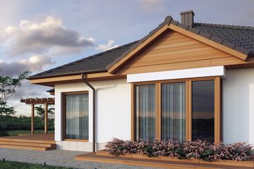  Projekt domu Herakles 2 (WRW1092) - projekt domu parterowego - Zdjęcie 4