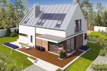  Projekt domu Liv 6 G1 (WRC2013) - projekt domu parterowego z poddaszem - Zdjęcie 3