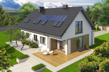  Projekt domu Liv 5 G1 (WRC2018) - projekt domu parterowego z poddaszem - Zdjęcie 3