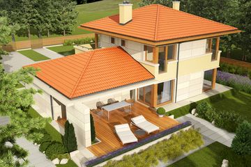  Projekt domu Rodrigo G2 multi-comfort (WRC2439) - projekt domu z pełnym piętrem - Zdjęcie 3