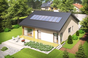  Projekt domu Armando G1 energo (WRC2386) - projekt domu parterowego - Zdjęcie 3