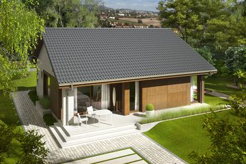  Projekt domu Rafael V (WRC2507) - projekt domu parterowego - Zdjęcie 3