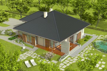  Projekt domu Megan G2 (WRC1864) - projekt domu parterowego - Zdjęcie 4