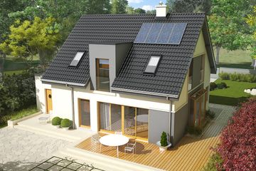  Projekt domu Mati II G1 (WRC1983) - projekt domu parterowego z poddaszem - Zdjęcie 4