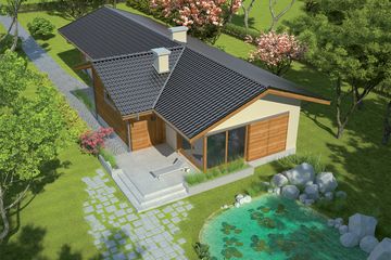  Projekt domu Bil (WRC1857) - projekt domu parterowego - Zdjęcie 3