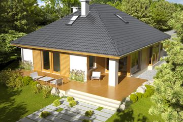  Projekt domu Glen III G2 (WRC1898) - projekt domu parterowego - Zdjęcie 3